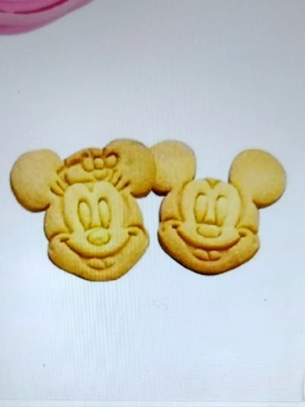 Mickey & Minnie Cookie Cutter Set With Stamps